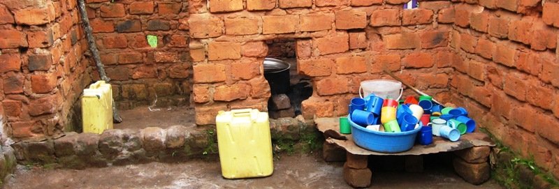 Cooking in Uganda